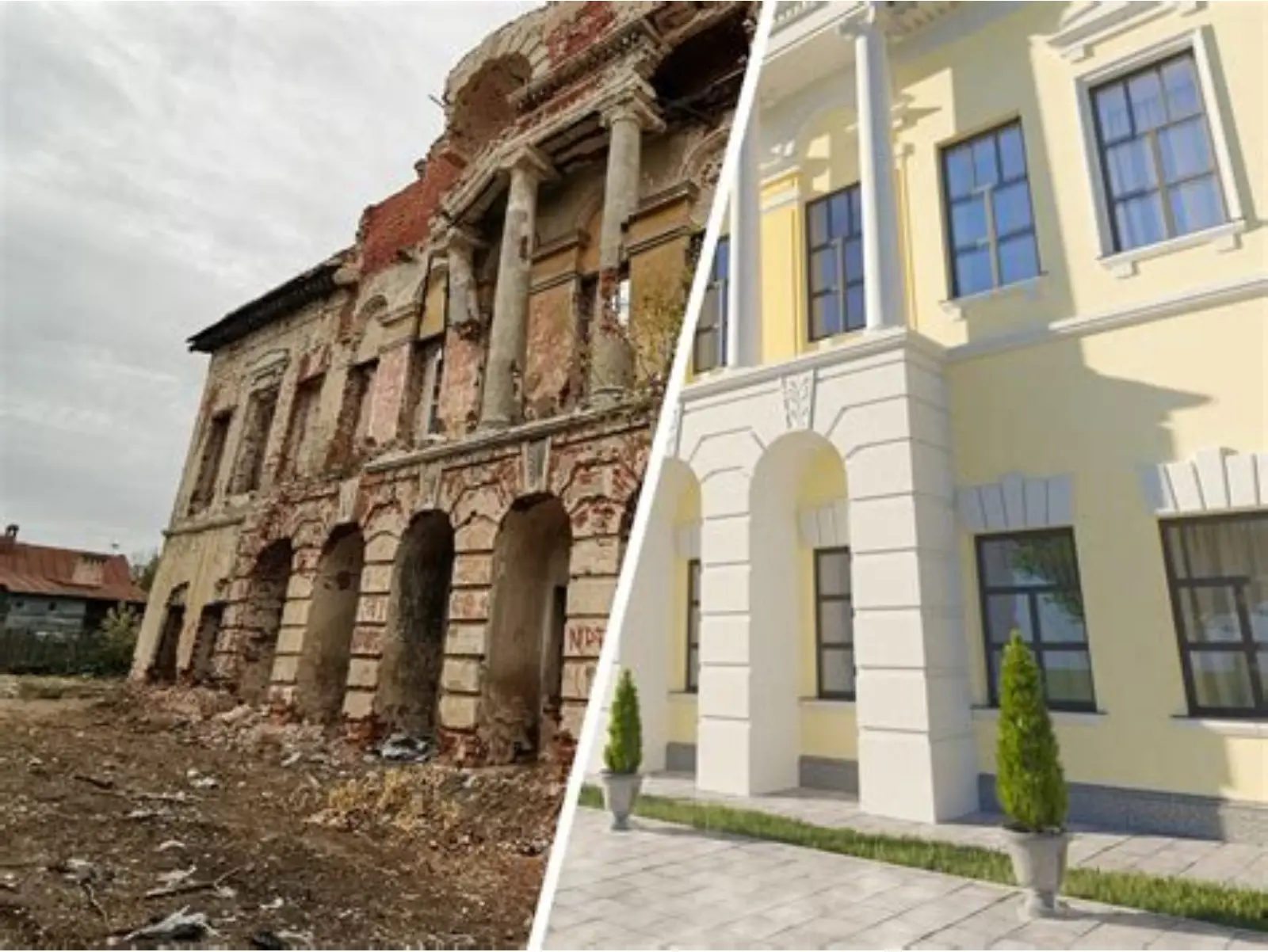 Идеи для реставрации старого дома