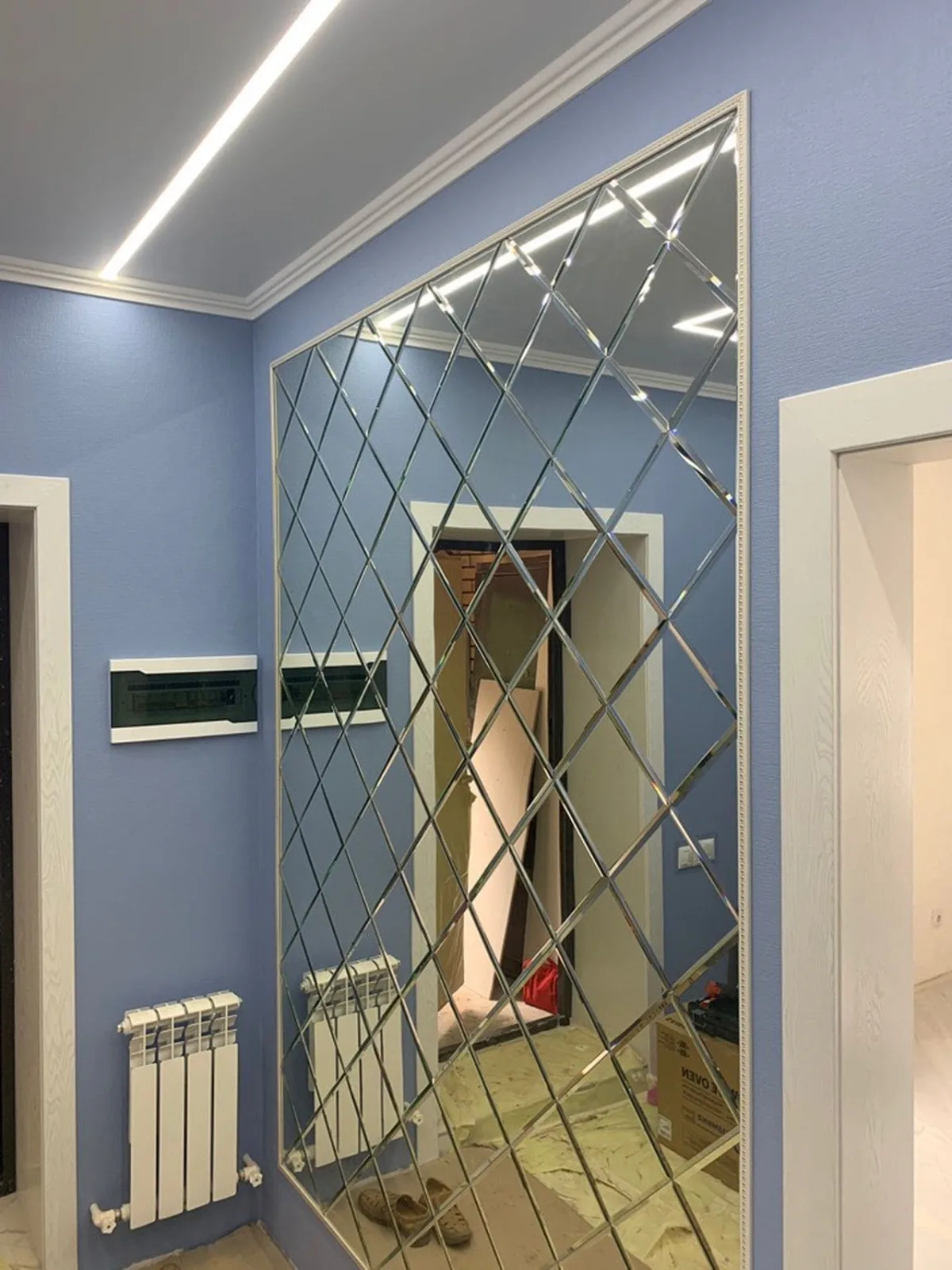 Ремонт под ключ однокомнатной квартиры 32 м2 в новостройке