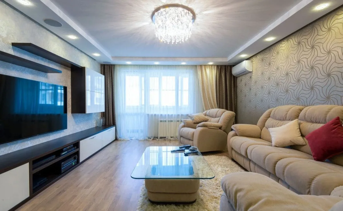 Косметический ремонт квартиры-студии 105 м2 под ключ