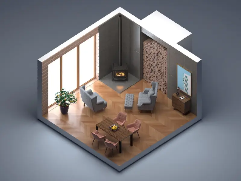 3D-визуализация интерьера