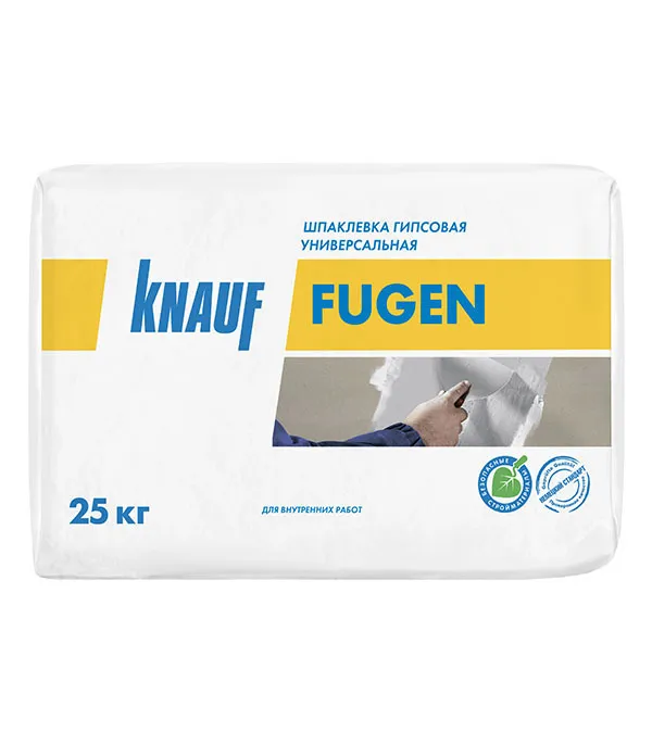 Шпаклевка гипсовая Knauf Фуген 25 кг